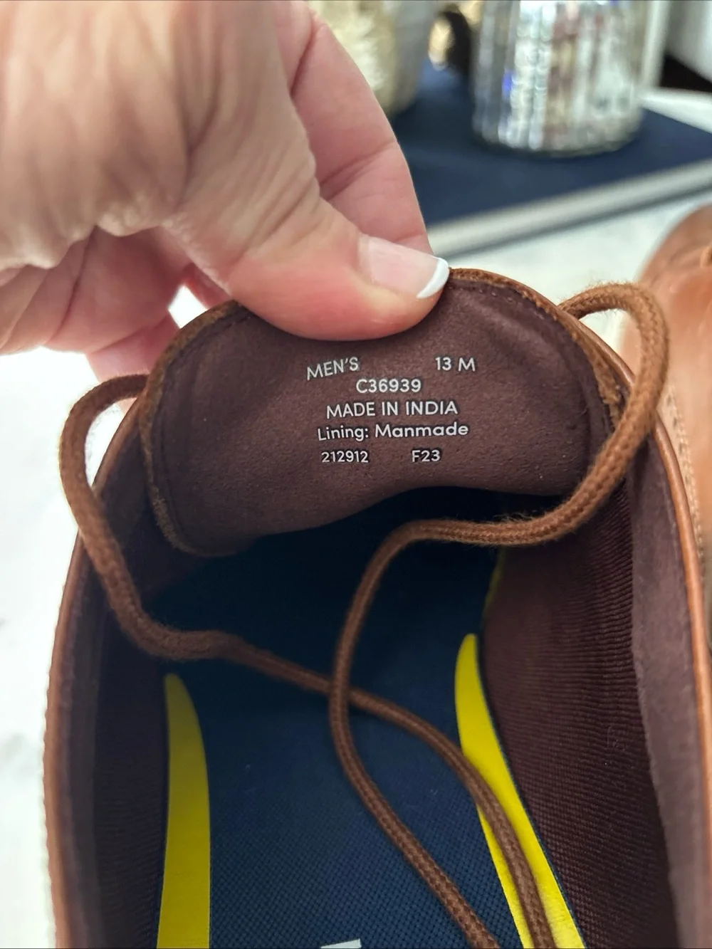 Cole Haan leather wingtip